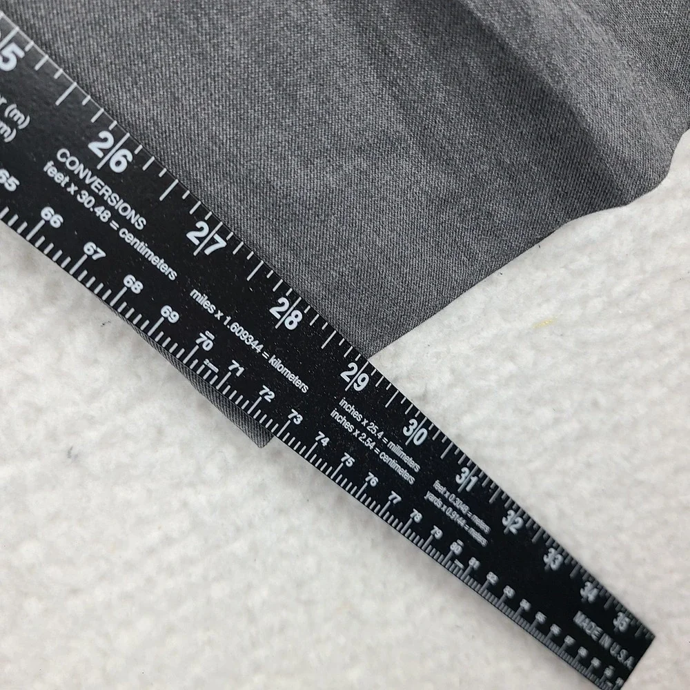 Banana Republic Dress Pants‎ Mens 35x30 Dark Gray Tailored Slim Fit Slacks